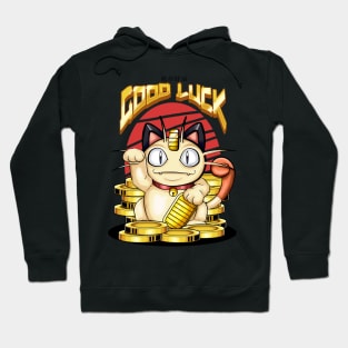 lucky cats asian japanes Hoodie